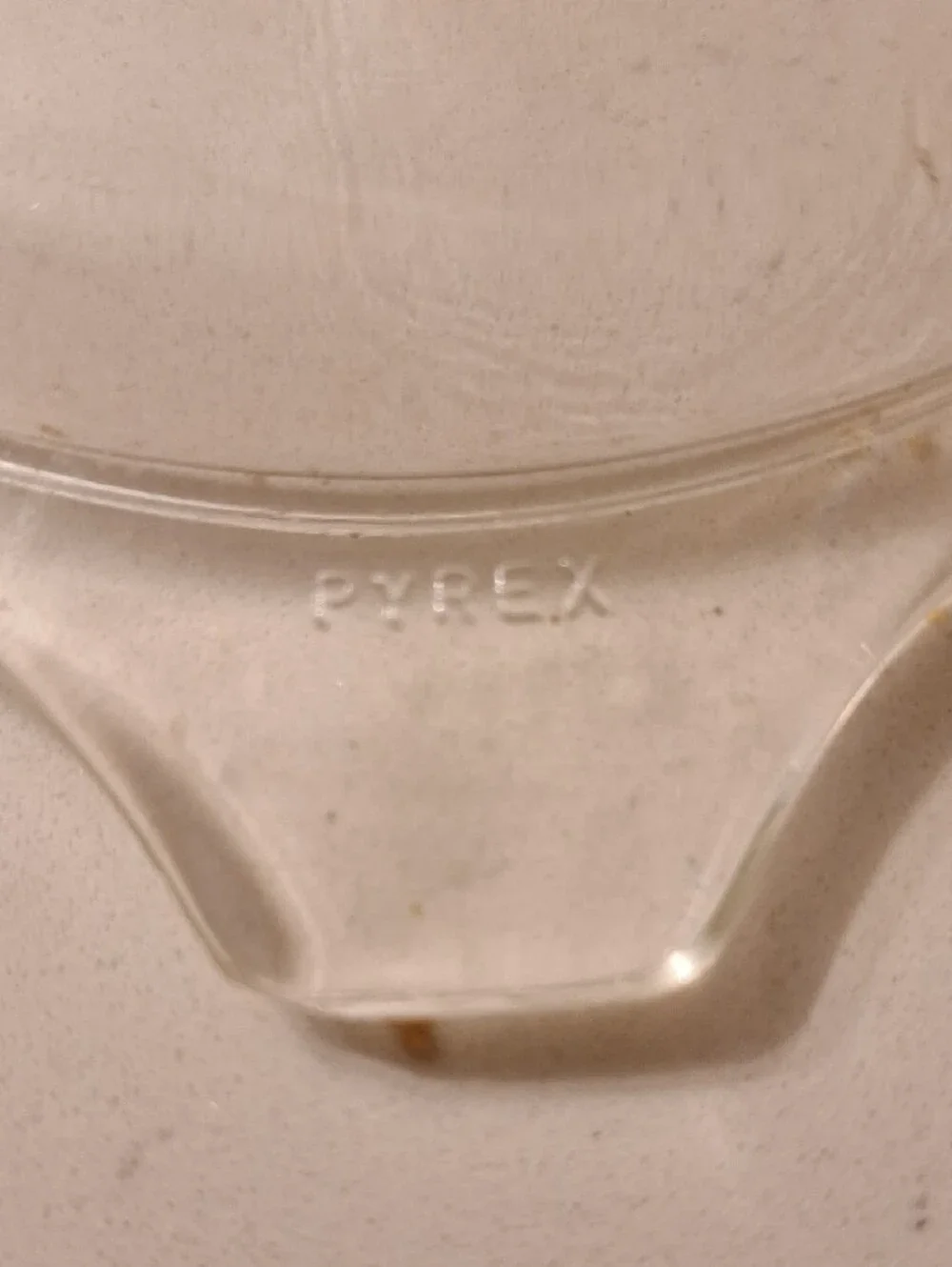 PYREX 10 470-C CLEAR GLASS LID REPLACEMENT CASSEROLE LID TAB HANDLES